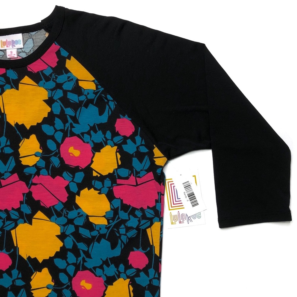 LuLaRoe Randy Raglan T-shirt - Picture 3 of 7